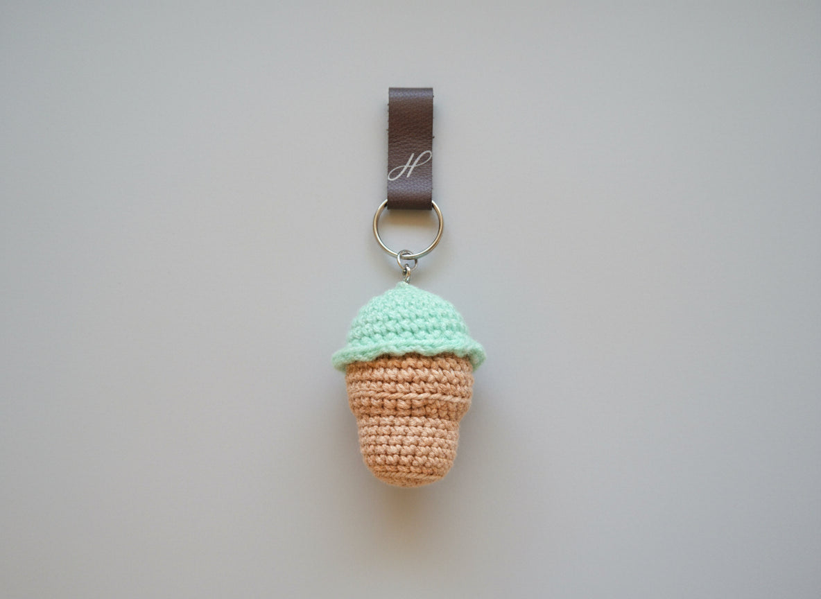 Ice Cream Keychain