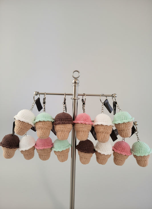 Ice Cream Keychain